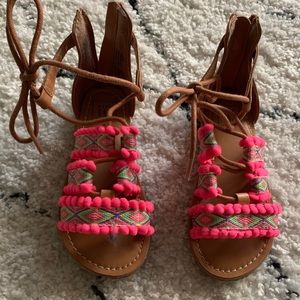 Gap lace up sandals